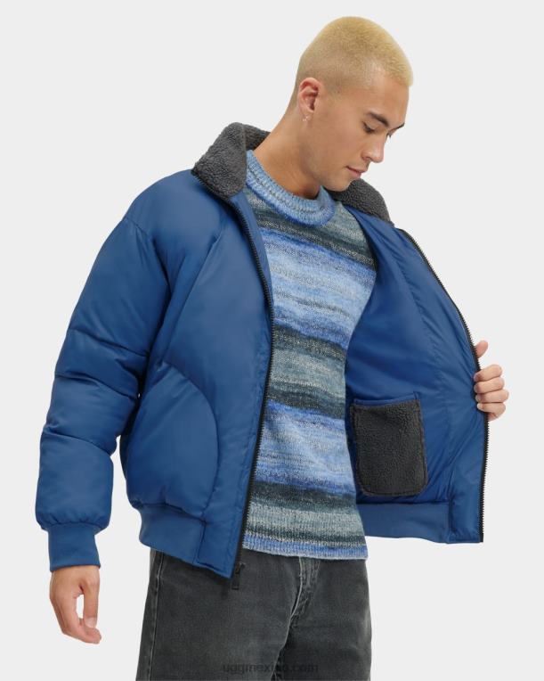 Armada 00NF1890 UGG hombres chaqueta acolchada de sherpa damion