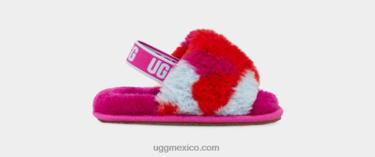 Dragon de fruta 00NF304 UGG niños pequeños pelusa sí camopop