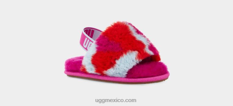 Dragon de fruta 00NF304 UGG niños pequeños pelusa sí camopop