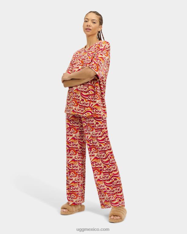 Groovin de coral de Nantucket 00NF84 UGG mujer parte superior kinslee