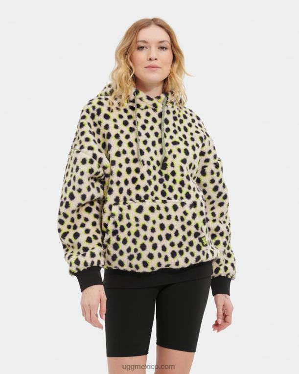 Lima 00NF104 UGG mujer sudadera con capucha sherpa loyra animalia
