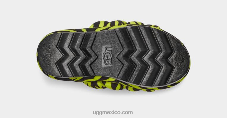 Lima 00NF42 UGG mujer maxi chanclas con estampado de tigre