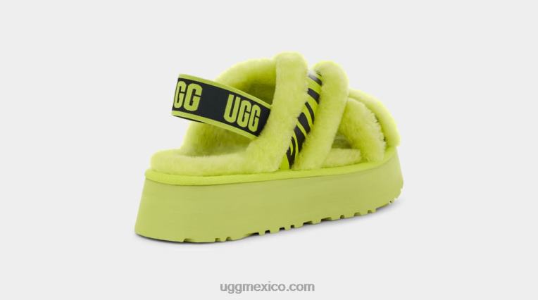 Lima 00NF737 UGG mujer tobogán cruz discoteca animalia