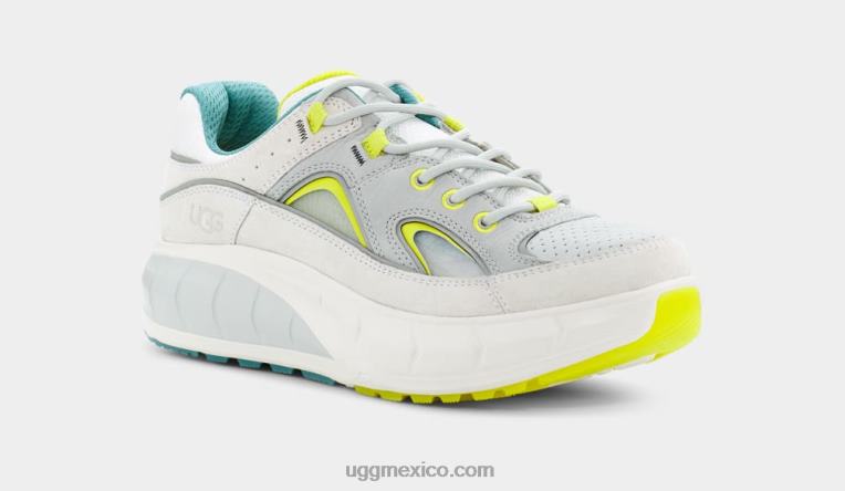 Malla gris glaciar/blanco 00NF1610 UGG hombres lado oeste bajo