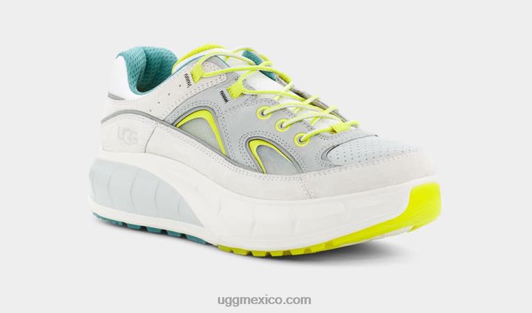 Malla gris glaciar/blanco 00NF1610 UGG hombres lado oeste bajo