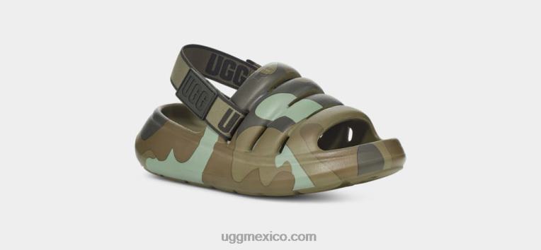 Musgo Verde 00NF237 UGG niños deporte si camopop