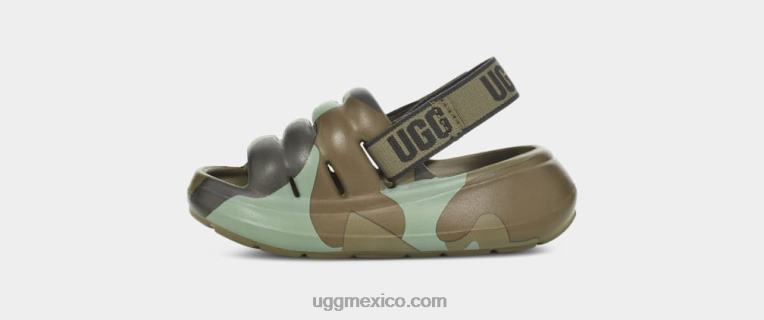 Musgo Verde 00NF303 UGG niños pequeños deporte si camopop
