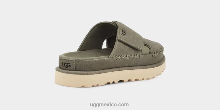 Musgo Verde 00NF438 UGG mujer tobogán cruzado goldenstar
