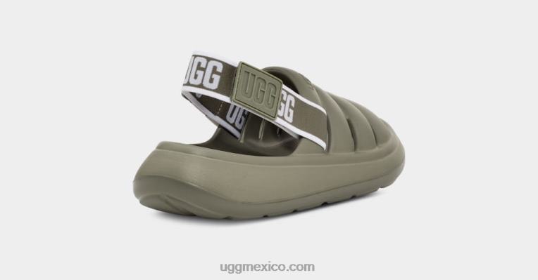 Musgo Verde 00NF442 UGG mujer deporte sí diapositiva