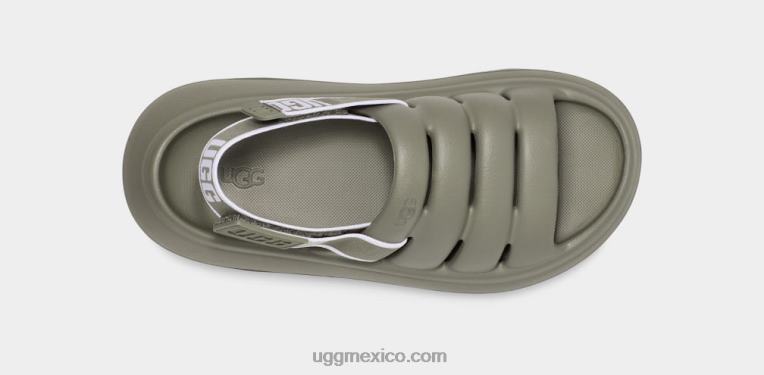 Musgo Verde 00NF442 UGG mujer deporte sí diapositiva