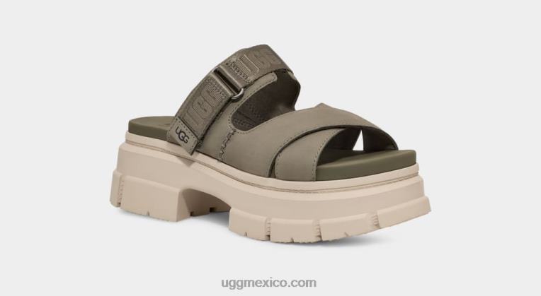 Musgo Verde 00NF465 UGG mujer tobogán