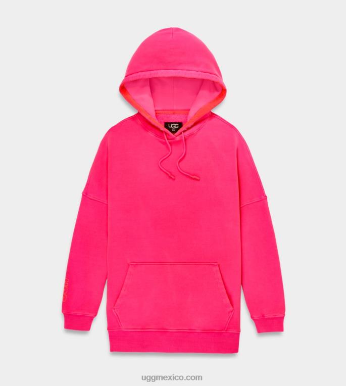Rosa neón 00NF1345 UGG mujer simone novio sudadera con capucha