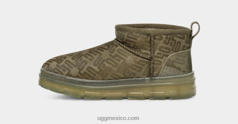 aceituna quemada 00NF2137 UGG mujer monograma ultra mini clásico