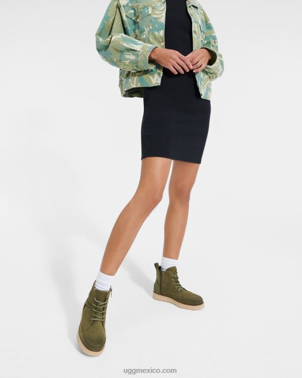 aceituna quemada 00NF2142 UGG mujer encaje deconstruido