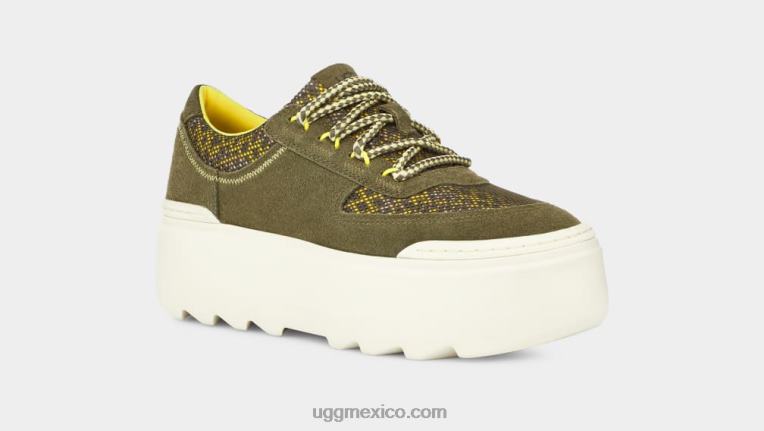 aceituna quemada 00NF531 UGG mujer Trenza marin mega lace heritage