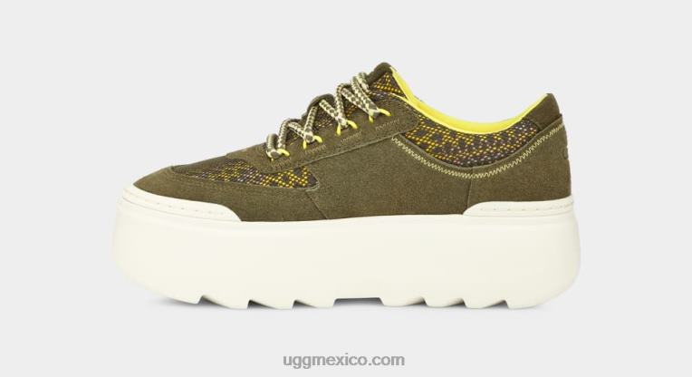 aceituna quemada 00NF531 UGG mujer Trenza marin mega lace heritage