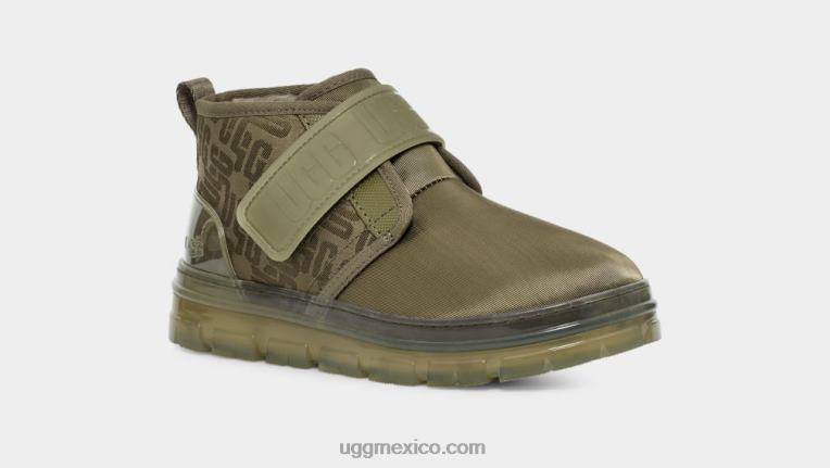 aceituna quemada 00NF666 UGG mujer monograma gráfico neumel