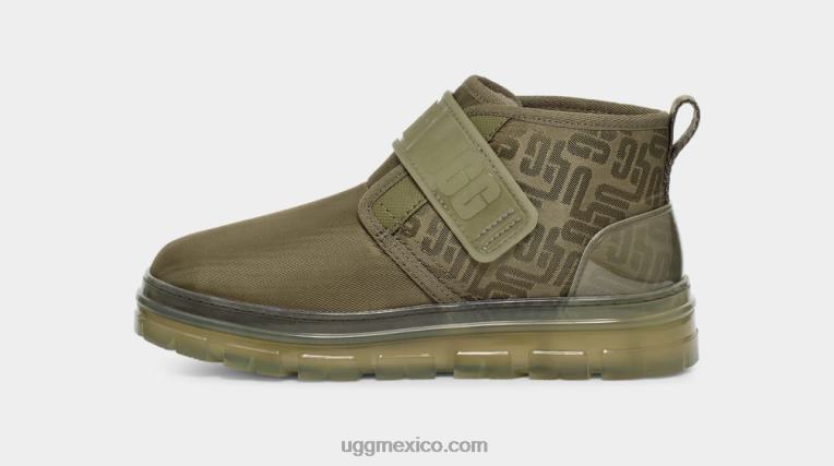 aceituna quemada 00NF666 UGG mujer monograma gráfico neumel