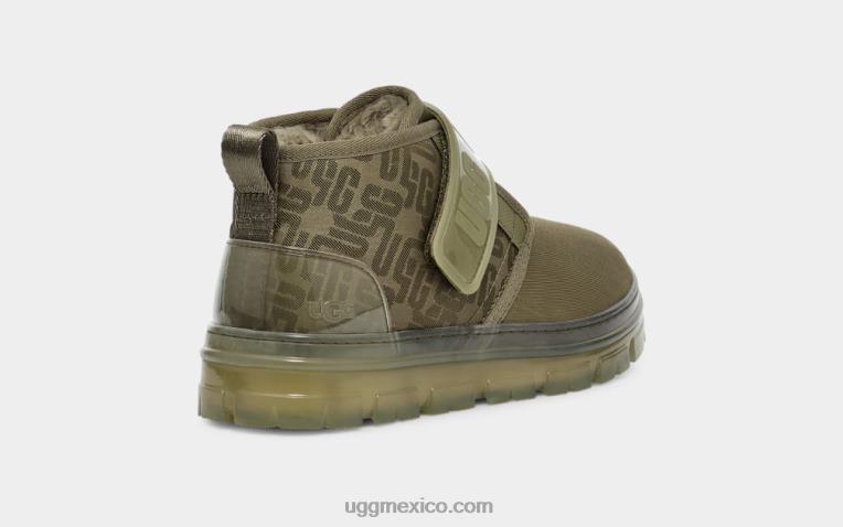 aceituna quemada 00NF666 UGG mujer monograma gráfico neumel