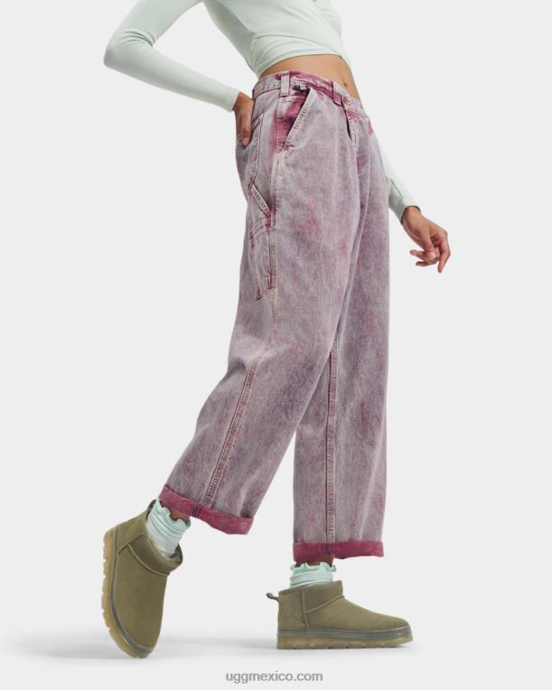 aceituna quemada 00NF789 UGG mujer clásico ultra mini claro