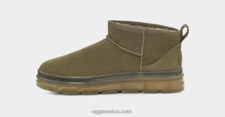 aceituna quemada 00NF789 UGG mujer clásico ultra mini claro