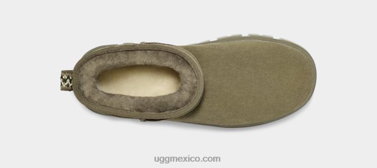 aceituna quemada 00NF789 UGG mujer clásico ultra mini claro