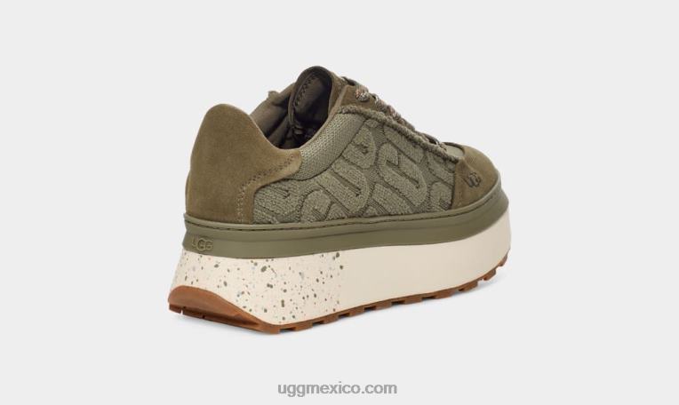 aceituna quemada 00NF818 UGG mujer logotipo de encaje marin