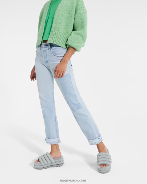 adoquín 00NF763 UGG mujer tobogán maxi