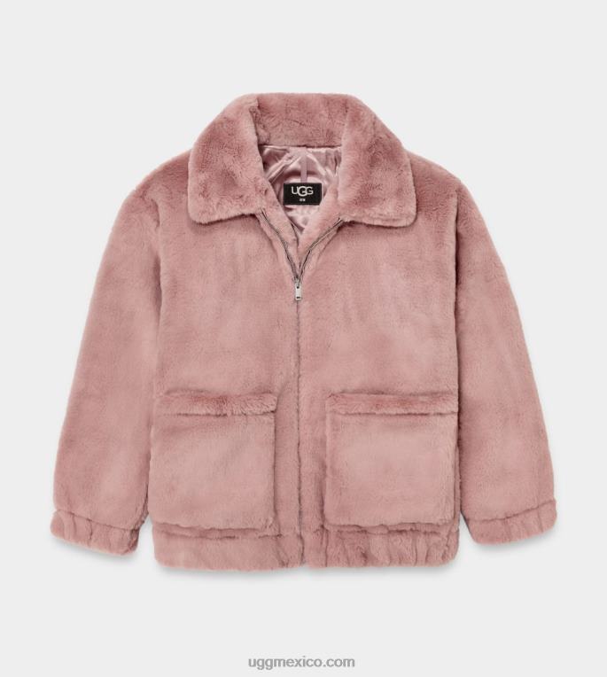 adular 00NF1164 UGG mujer chamarra de piel sintética kianna