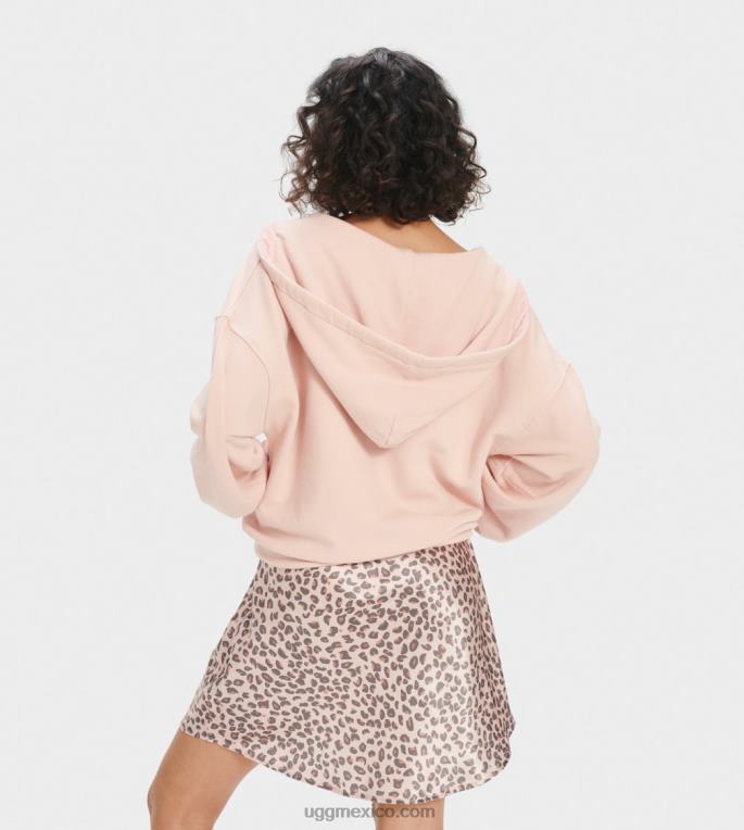 agua de rosas 00NF1367 UGG mujer sudadera con capucha y manga de media luna abbi