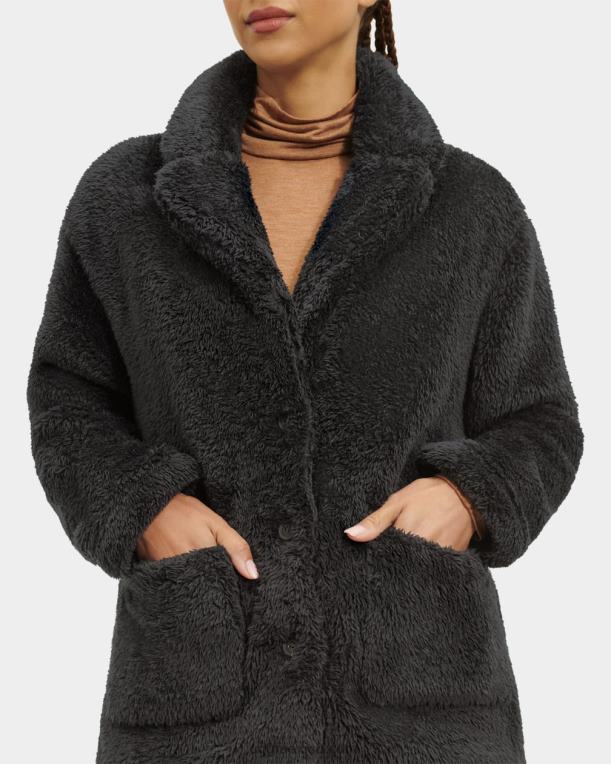 alquitrán 00NF1163 UGG mujer cárdigan de viaje sherpa shailee