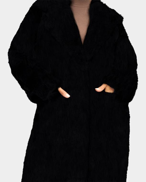 alquitrán 00NF1272 UGG mujer abrigo avalina de piel sintética