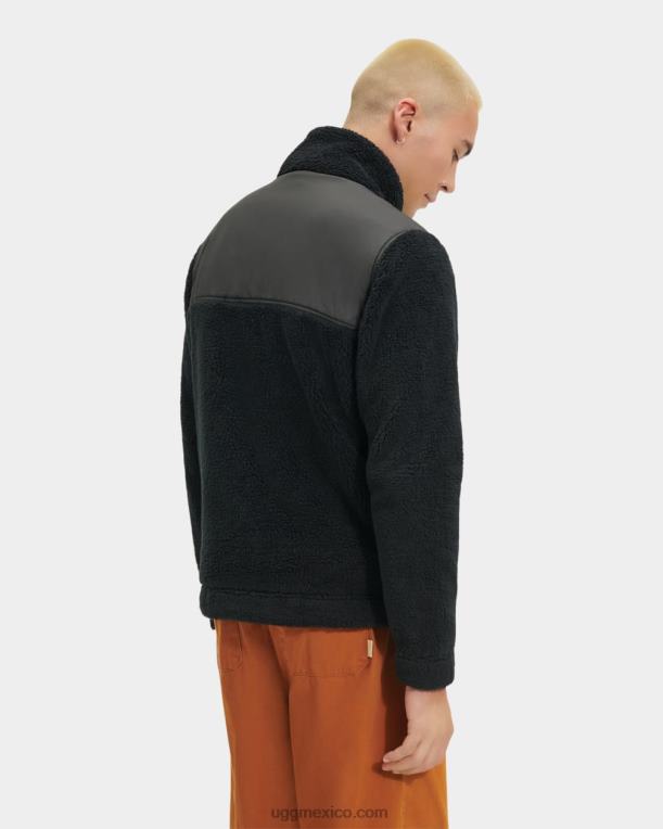 alquitrán 00NF1862 UGG hombres chamarra sherpa bloqueada de seth