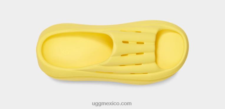 amarillo soleado 00NF380 UGG mujer tobogán de espuma