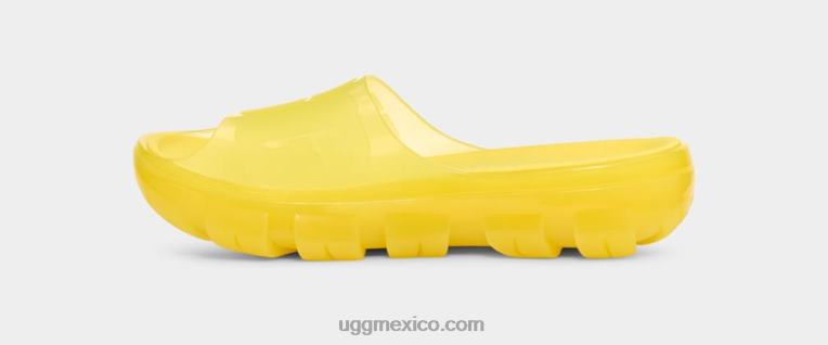 amarillo soleado 00NF401 UGG mujer tobogán transparente jella
