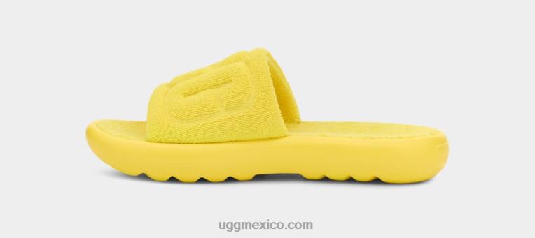 amarillo soleado 00NF489 UGG mujer mini tobogán