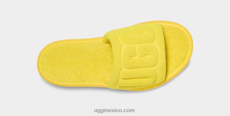 amarillo soleado 00NF489 UGG mujer mini tobogán