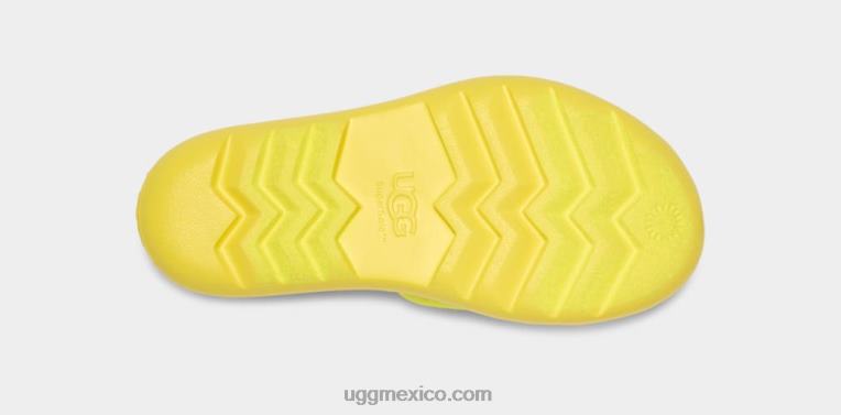 amarillo soleado 00NF489 UGG mujer mini tobogán