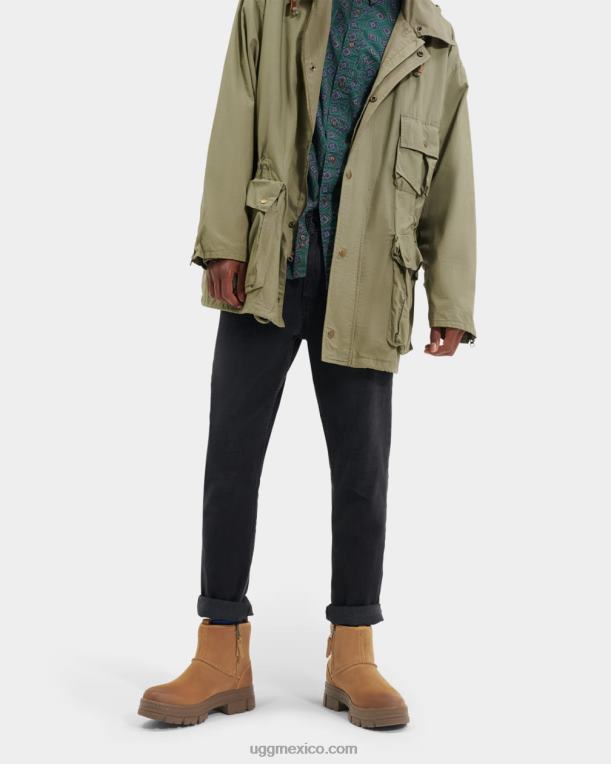 ante castaño 00NF206 UGG hombres gamuza sin cordones clásica skyview