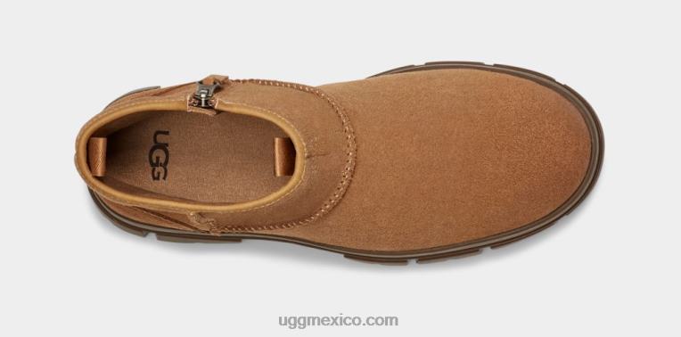 ante castaño 00NF206 UGG hombres gamuza sin cordones clásica skyview
