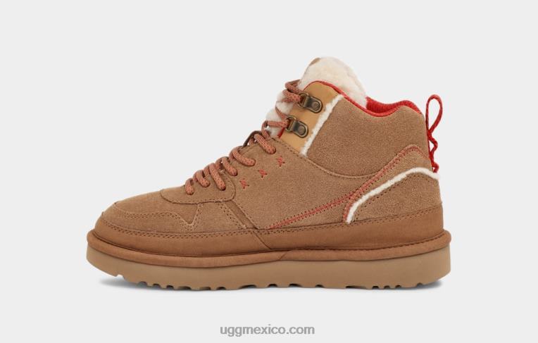 ante castaño/rojo fuego 00NF13 UGG mujer gamuza highland hi heritage
