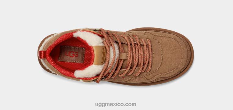 ante castaño/rojo fuego 00NF13 UGG mujer gamuza highland hi heritage