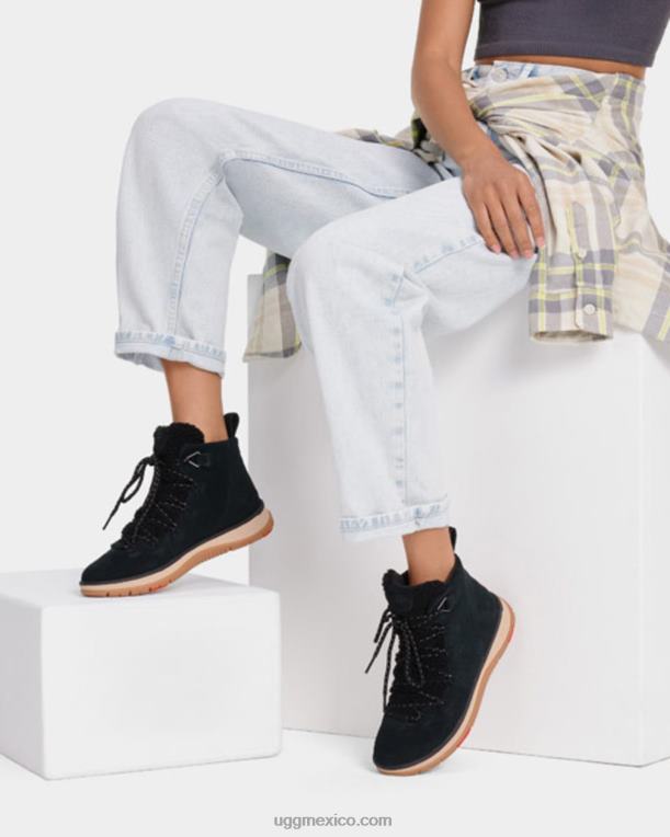 ante negro 00NF711 UGG mujer herencia del lago medio