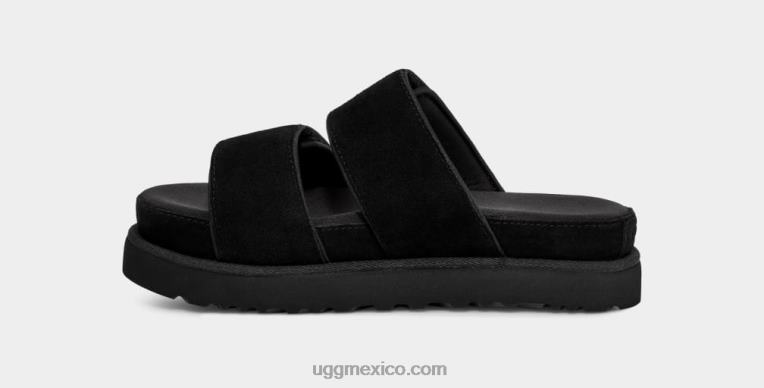 ante negro 00NF824 UGG mujer tobogán verde
