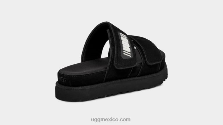 ante negro 00NF824 UGG mujer tobogán verde