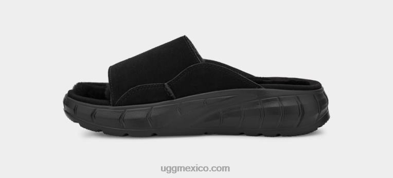 ante negro 00NF863 UGG mujer tobogán del oeste
