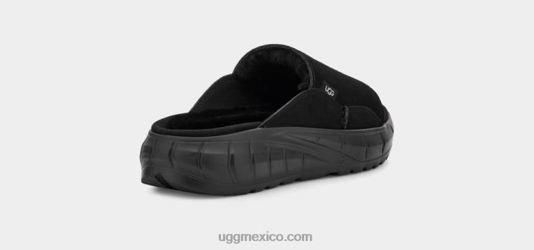 ante negro 00NF863 UGG mujer tobogán del oeste