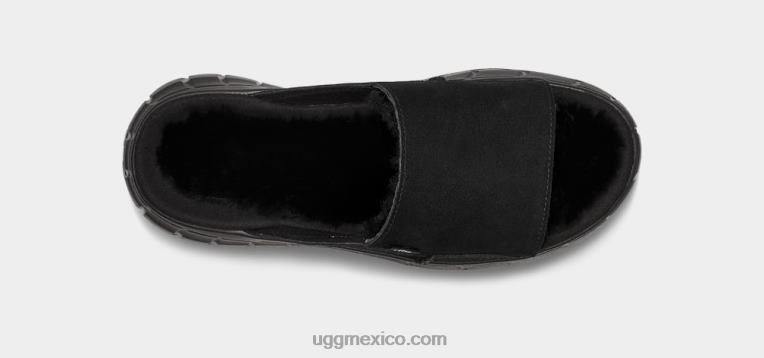 ante negro 00NF863 UGG mujer tobogán del oeste