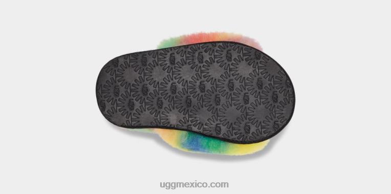 arcoíris 00NF323 UGG niños pequeños pelusa sí orgullo