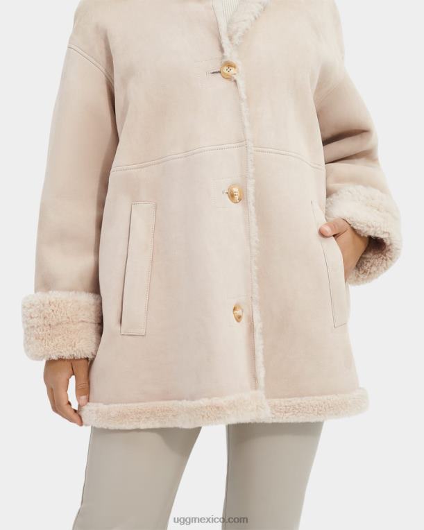 arena 00NF2268 UGG mujer chamarra Faydon reversible